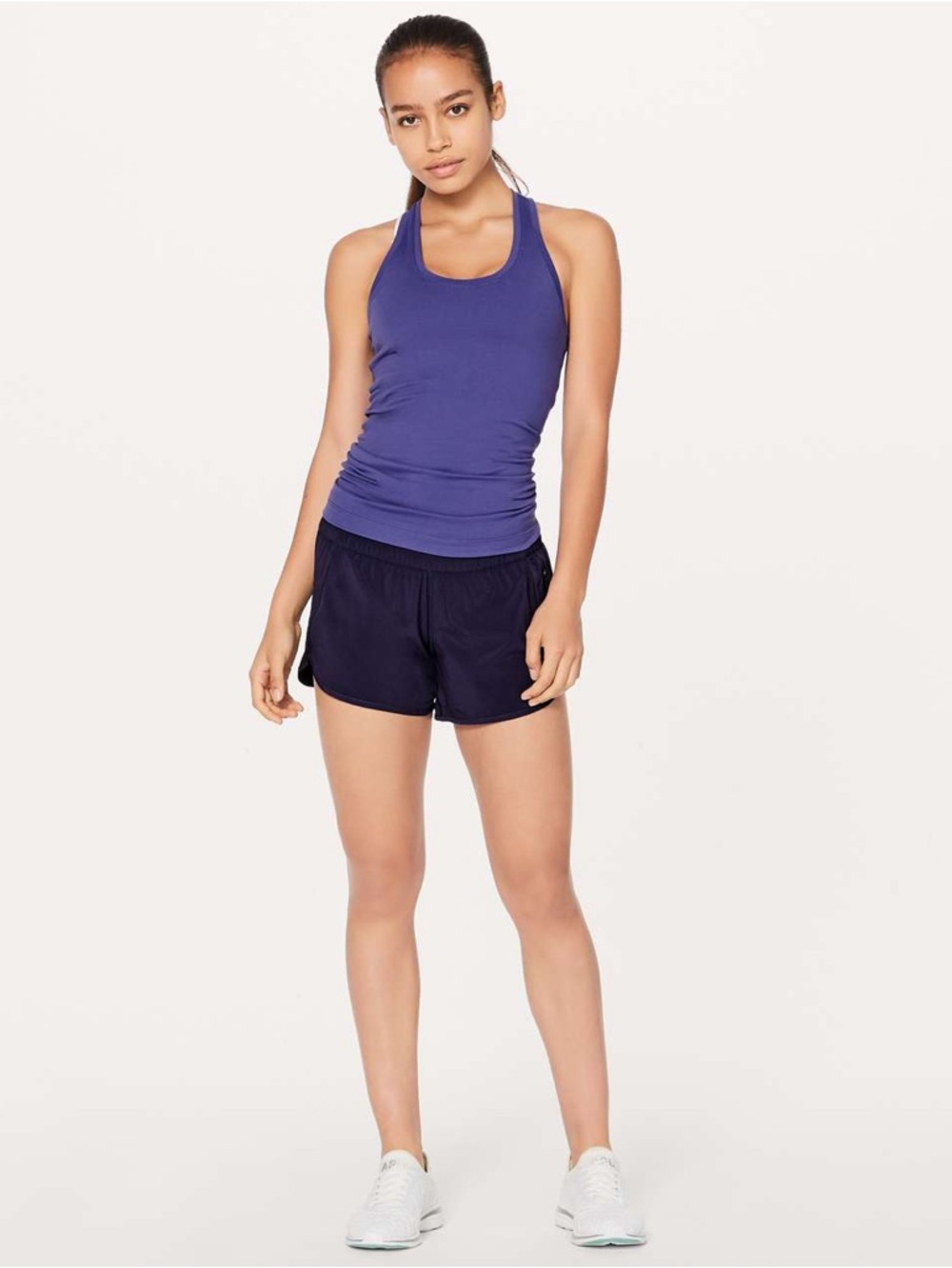 Lululemon Tracker Short V 
Twilight Blue Size 8